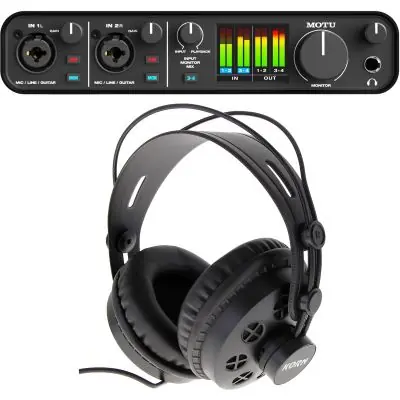 Letzte Chance SET MOTU M4 USB Audio Interface + DK-880 Studiokopfhörer