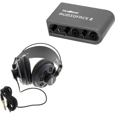 Aktuell SET Midiplus Audioface 2 + Studiokopfhörer