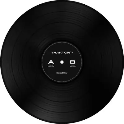 Native Instruments TRAKTOR Control Vinyl MKII 2024 Schwarz Kostenloser Versand