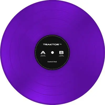 Native Instruments TRAKTOR Control Vinyl MKII 2024 Violett Direkt Vom Hersteller