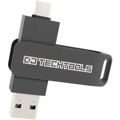 Knallerangebot DJ-Tech Tools Chroma Drive USB A + USB C Stick 256GB Gray